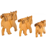 Wooden Carving Animal [PACK OF 3]