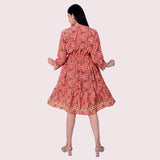 Stunning Printed Short Dress