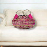 GOLDEN EMBROIERED PURSE