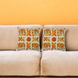HANDMADE CUSHION COVER COMBO [PACK OF TWO]
