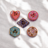 GLASS DHOOP MINI STAND [PACK OF 5]