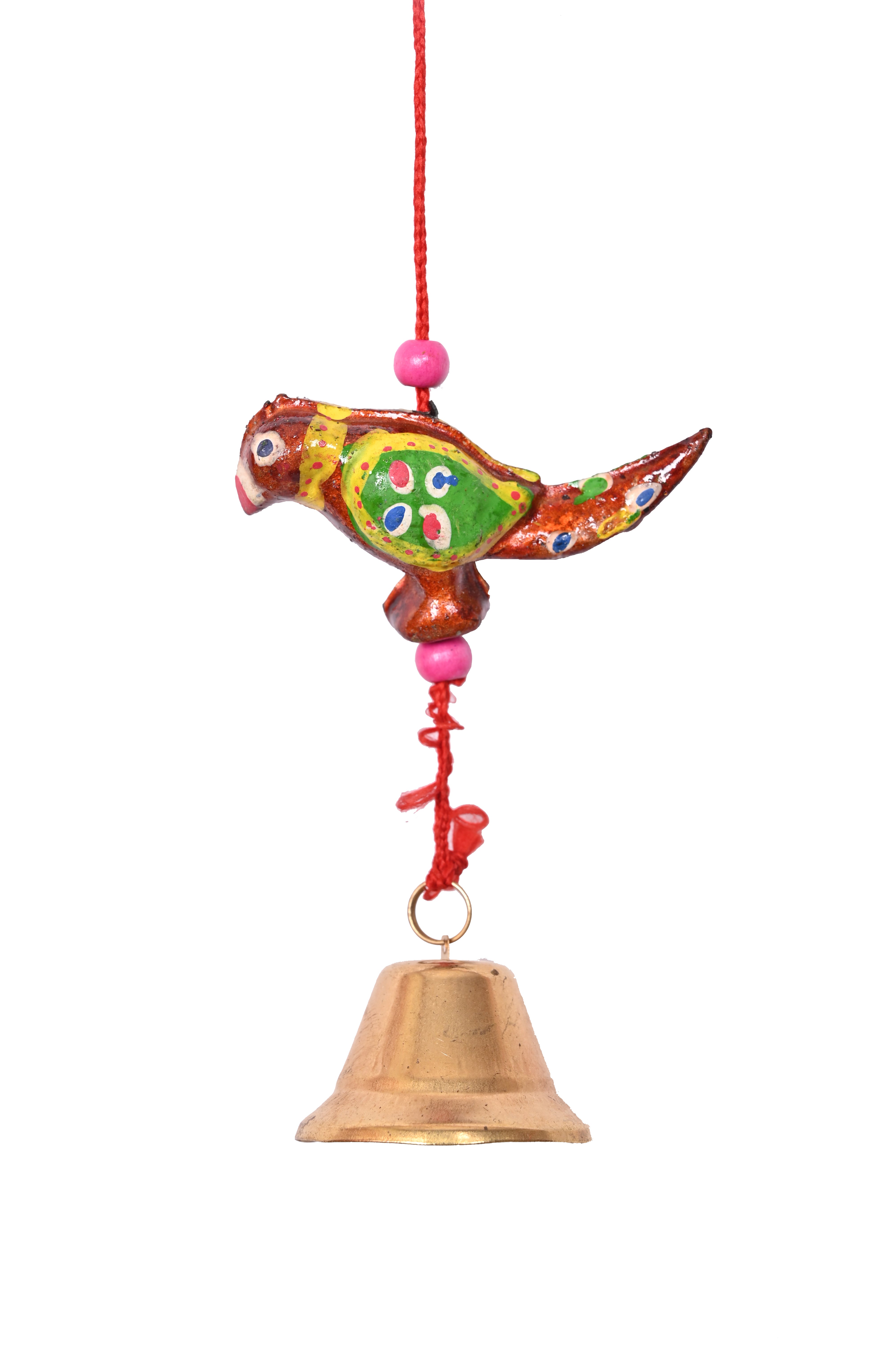 Animal Door String Latkan & Bamboo with Birds Wind Chime [PACK OF 4]
