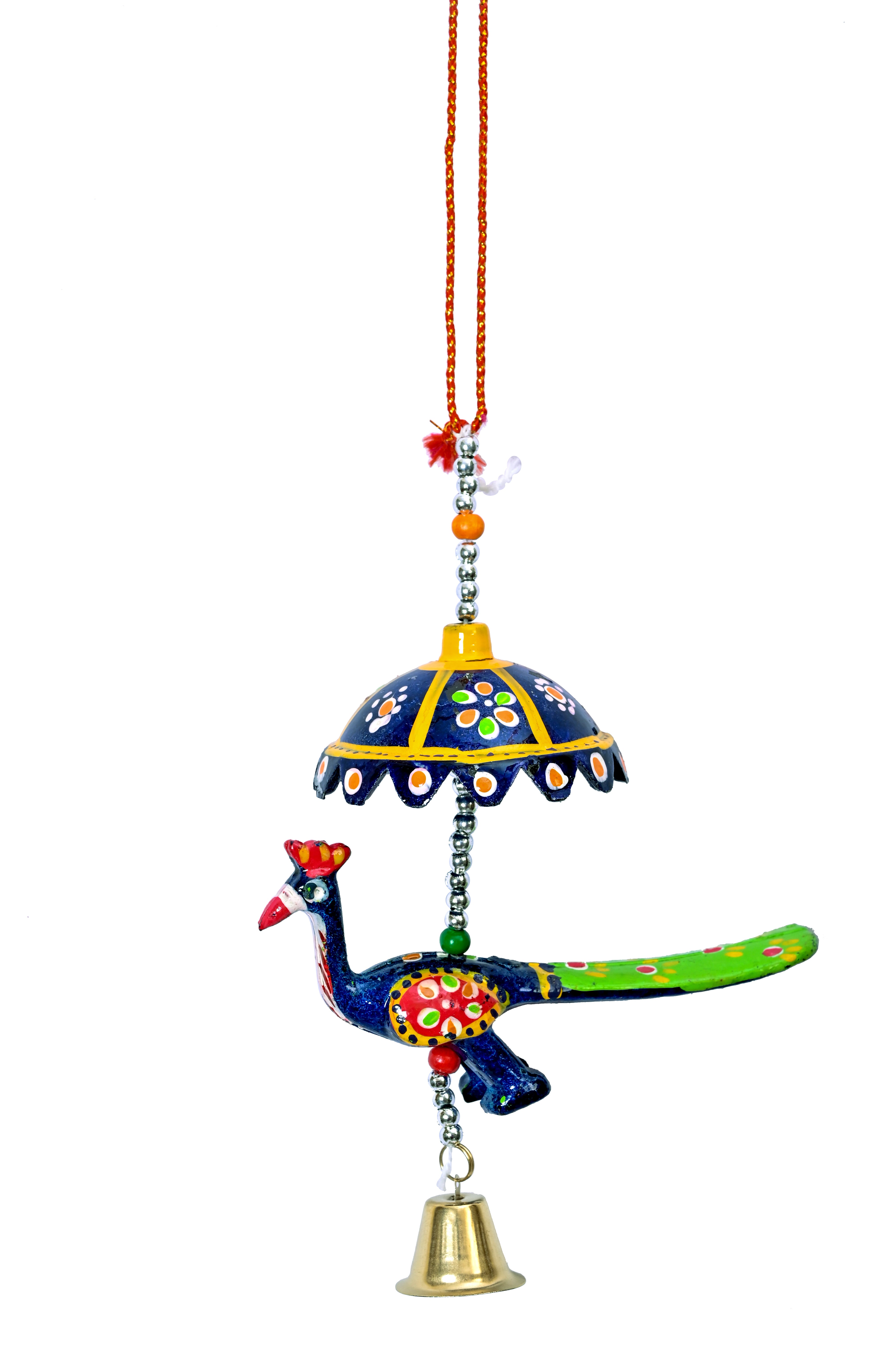 Ganesh Ji with Fiber Cap & Single Tockri picock Latkan [PACK OF 4]