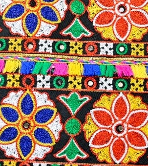 EMBRODERED CLUTCH BAG and Handicrafted Gujrati Big Size Handbag