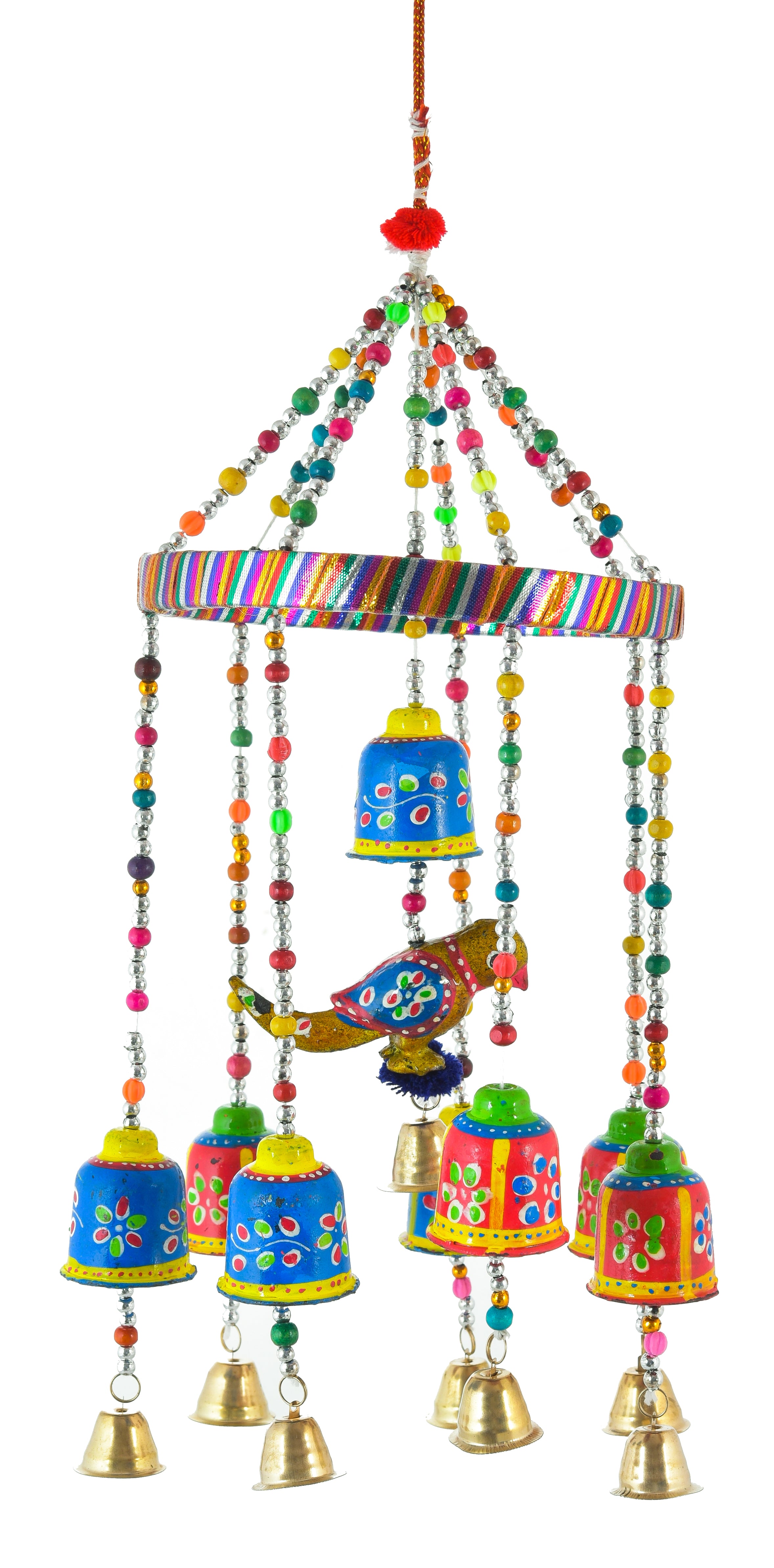 Ring Bell Jhumar with Fibre Pcs and bell combo [pack of three]