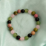 MULTI FLUORITE GEMSTONE HANDBAND